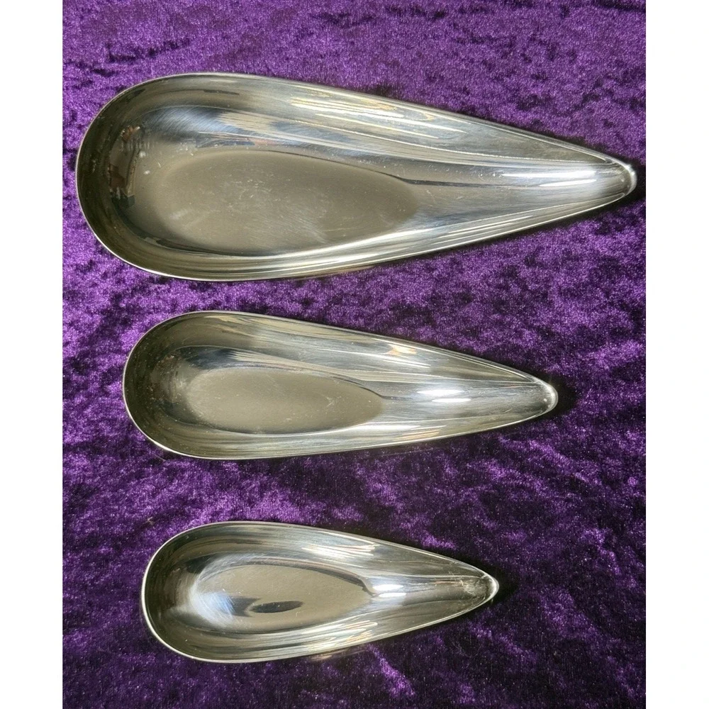 Phillipi Blob Bowl Set 3 pc Stainless Steel Bowls